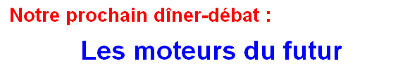 Prochains événements…